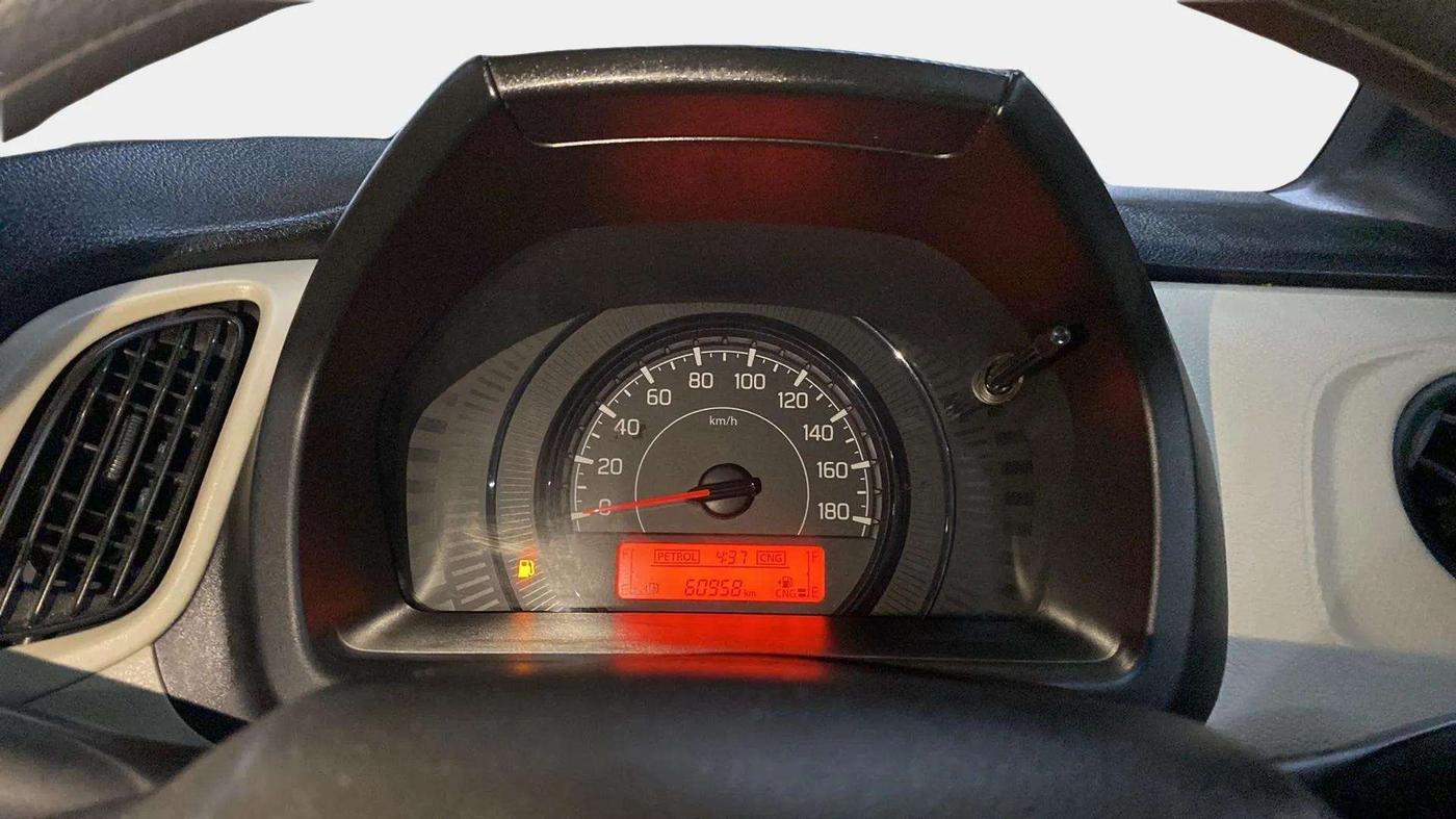 2019 Maruti New Wagon-R LXI CNG 1.0, CNG, Manual, 60,953 km, Odometer Image