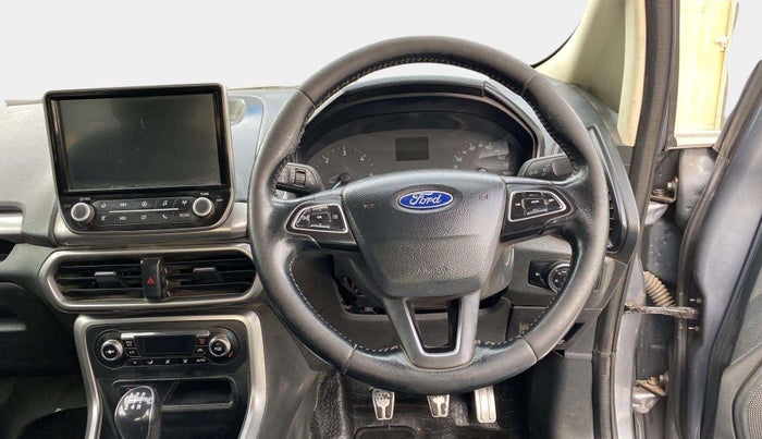 2019 Ford Ecosport TITANIUM 1.5L DIESEL, Diesel, Manual, 93,712 km, Steering Wheel Close Up