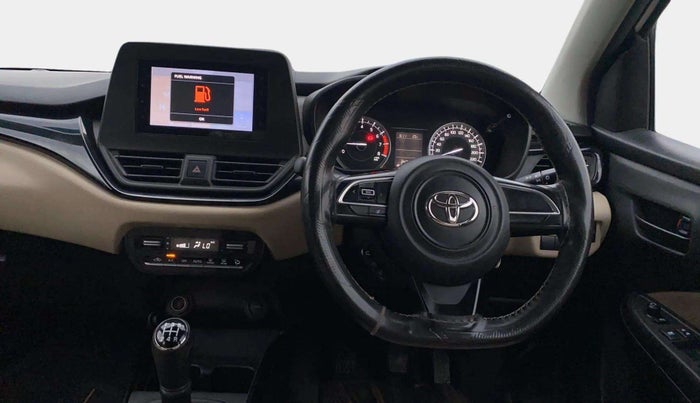 2023 Toyota Glanza S, Petrol, Manual, 34,266 km, Steering Wheel Close Up