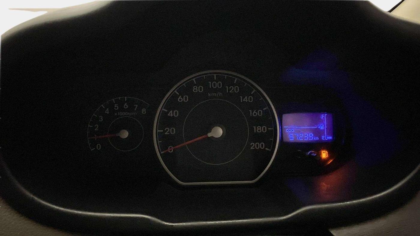 2013 Hyundai i10 MAGNA 1.2, Petrol, Manual, 57,375 km, Odometer Image