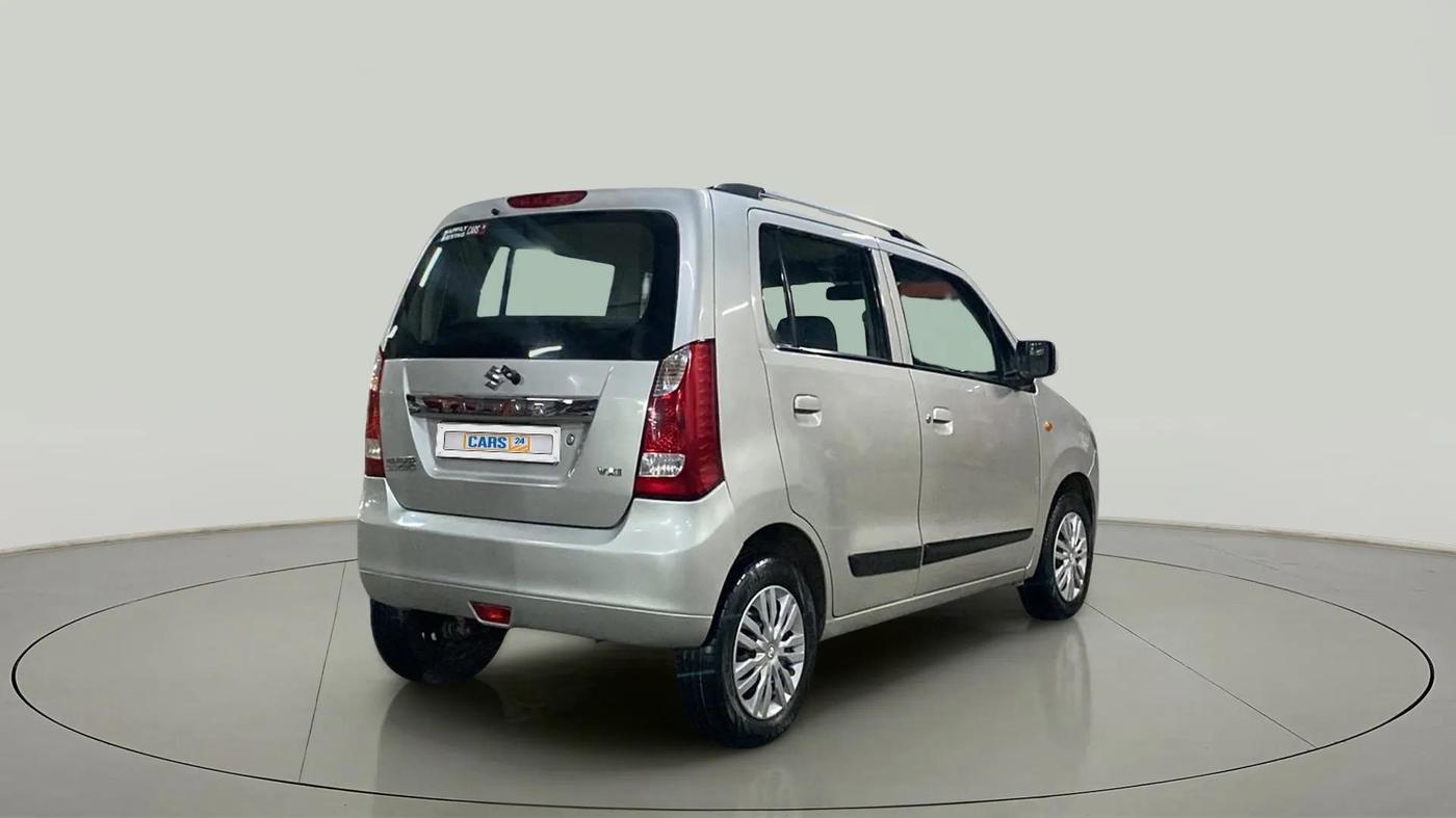 2014 Maruti Wagon R 1.0 VXI, Petrol, Manual, 76,477 km, Right Back Diagonal