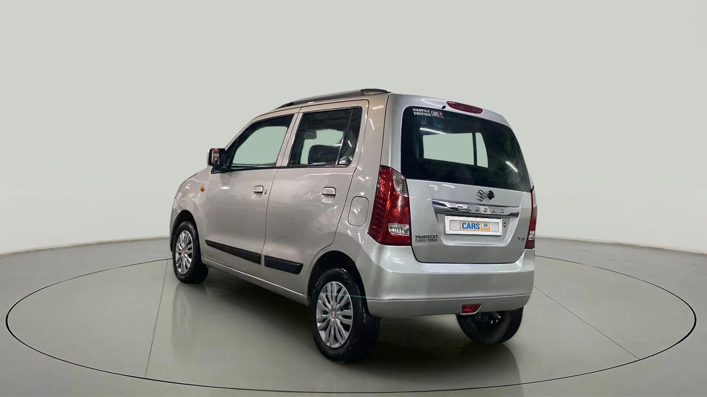 2014 Maruti Wagon R 1.0 VXI, Petrol, Manual, 76,477 km, Left Back Diagonal