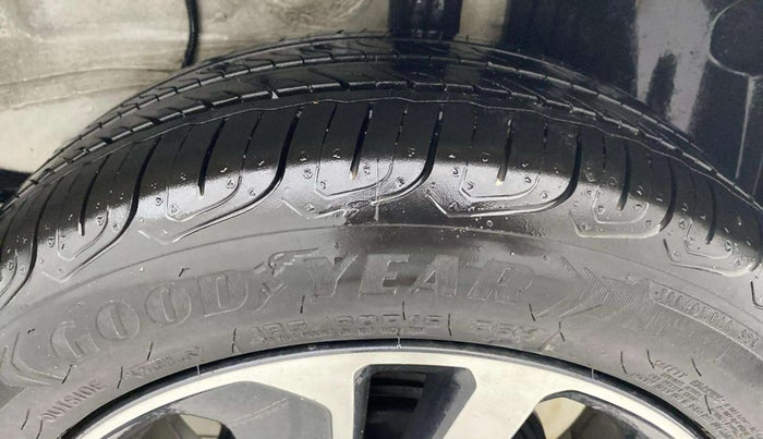 2024 Tata ALTROZ XZA, Petrol, Automatic, 11,633 km, Left Rear Tyre Tread