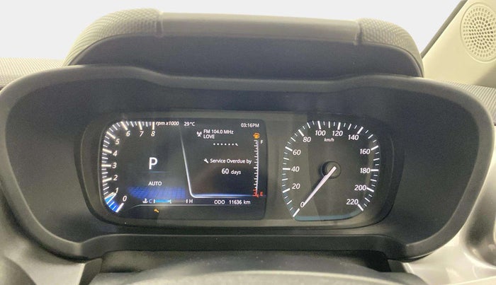 2024 Tata ALTROZ XZA, Petrol, Automatic, 11,633 km, Odometer Image