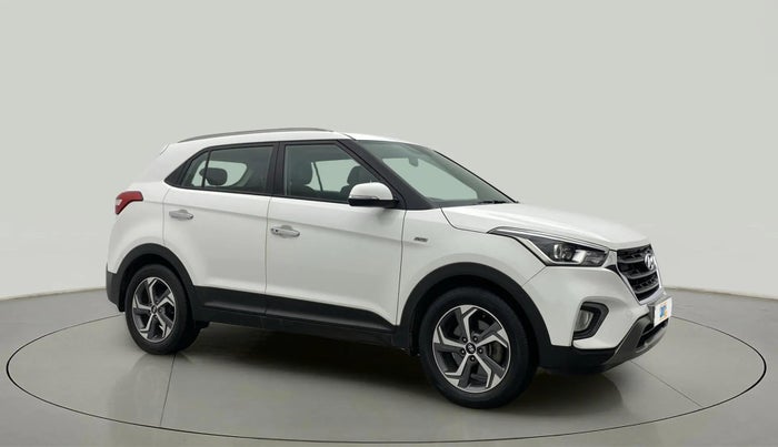 2019 Hyundai Creta SX AT 1.6 PETROL, Petrol, Automatic, 38,718 km, Right Front Diagonal