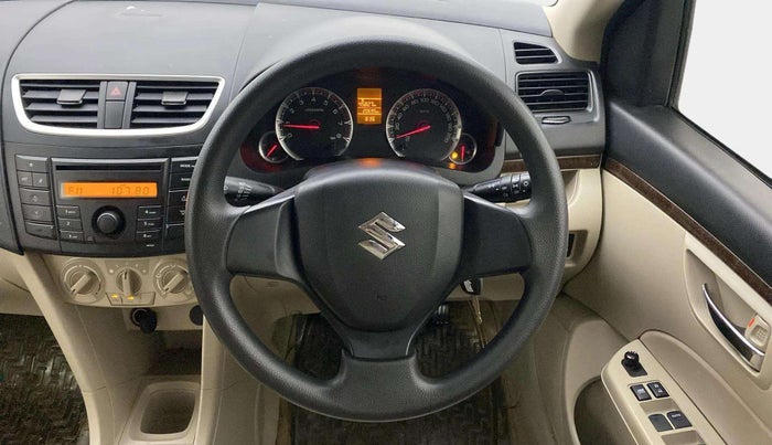 2014 Maruti Swift Dzire VXI, Petrol, Manual, 20,685 km, Steering Wheel Close Up