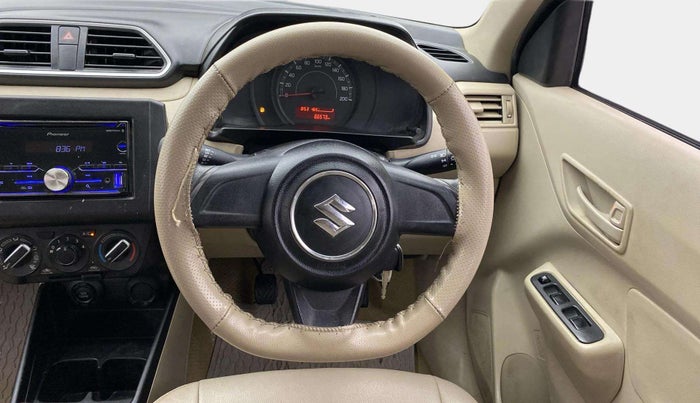 2019 Maruti Dzire LXI, Petrol, Manual, 66,570 km, Steering Wheel Close Up