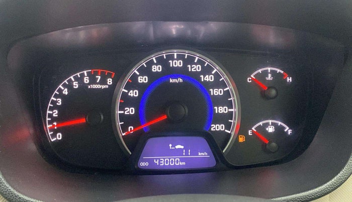 2015 Hyundai Grand i10 ASTA 1.2 KAPPA VTVT, Petrol, Manual, 43,029 km, Odometer Image