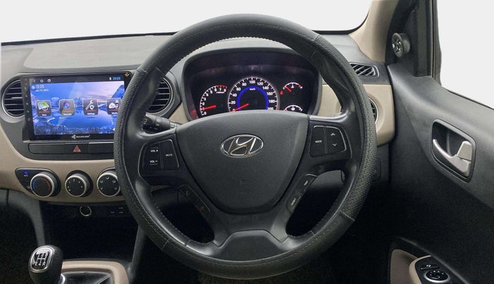 2015 Hyundai Grand i10 ASTA 1.2 KAPPA VTVT, Petrol, Manual, 43,029 km, Steering Wheel Close Up