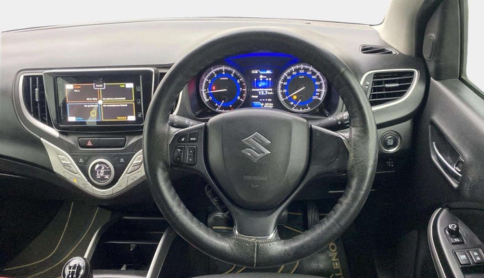 2018 Maruti Baleno ALPHA PETROL 1.2, Petrol, Manual, 54,547 km, Steering Wheel Close Up