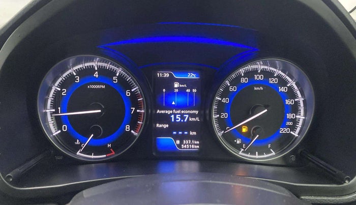 2018 Maruti Baleno ALPHA PETROL 1.2, Petrol, Manual, 54,547 km, Odometer Image