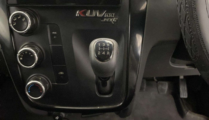 2018 Mahindra KUV 100 NXT K2+ P 6 STR, Petrol, Manual, 49,862 km, Gear Lever