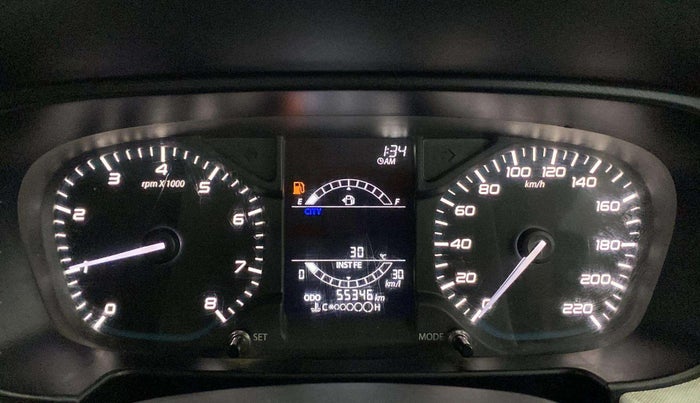 2022 Tata PUNCH ACCOMPLISHED MT, Petrol, Manual, 55,287 km, Odometer Image