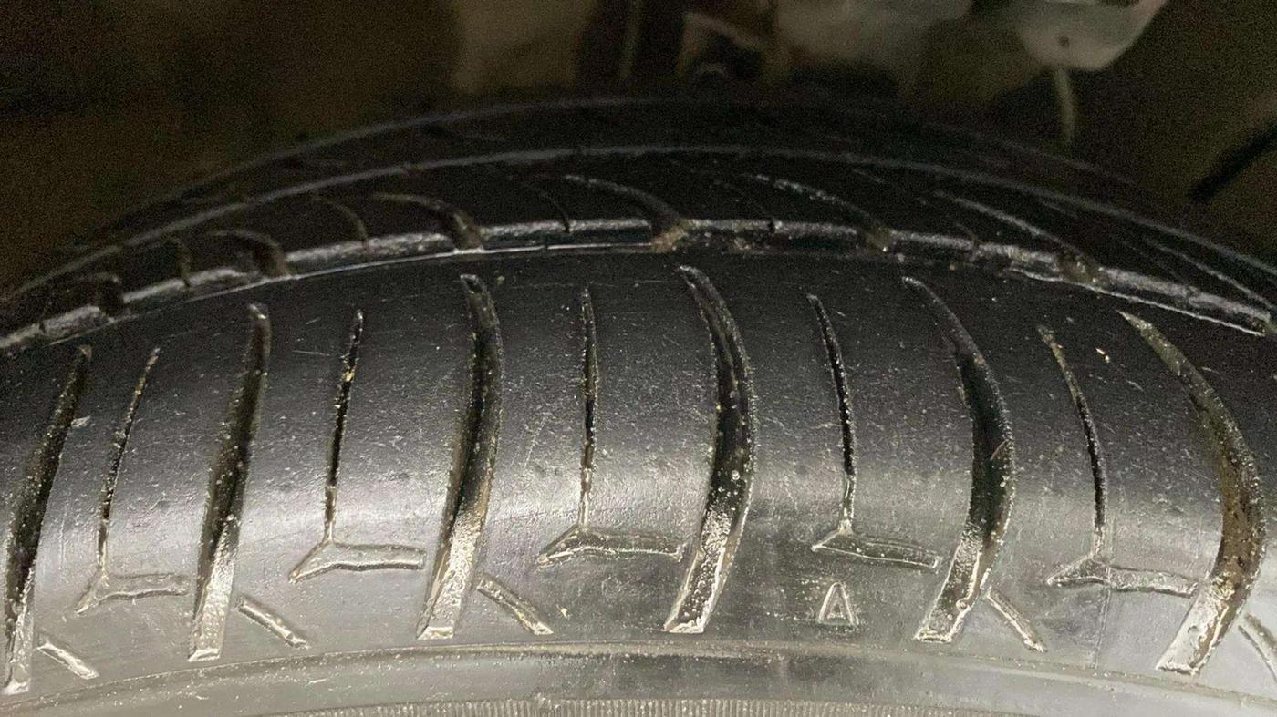 2018 Hyundai Verna 1.6 VTVT SX, CNG, Manual, 83,589 km, Right Front Tyre Tread