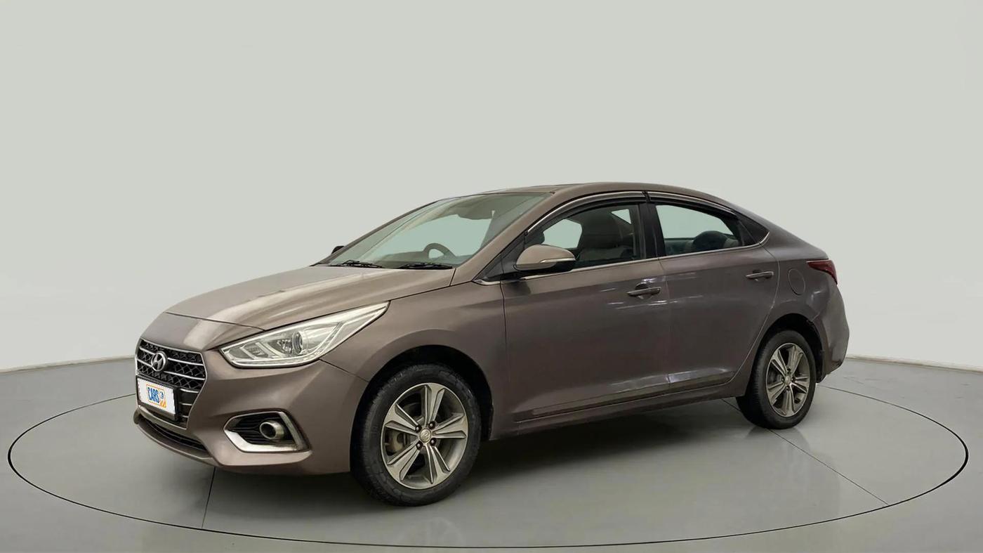 2018 Hyundai Verna 1.6 VTVT SX, CNG, Manual, 83,589 km, Left Front Diagonal