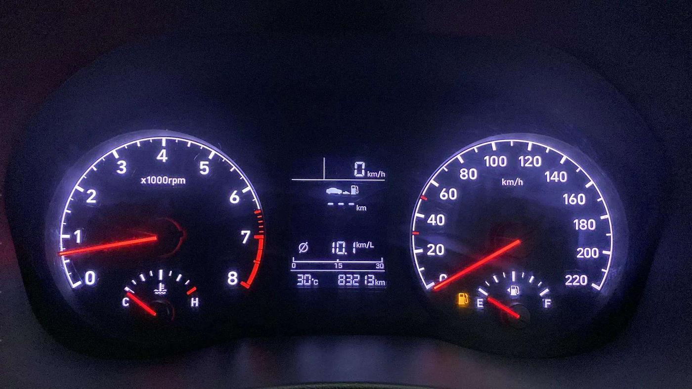 2018 Hyundai Verna 1.6 VTVT SX, CNG, Manual, 83,589 km, Odometer Image