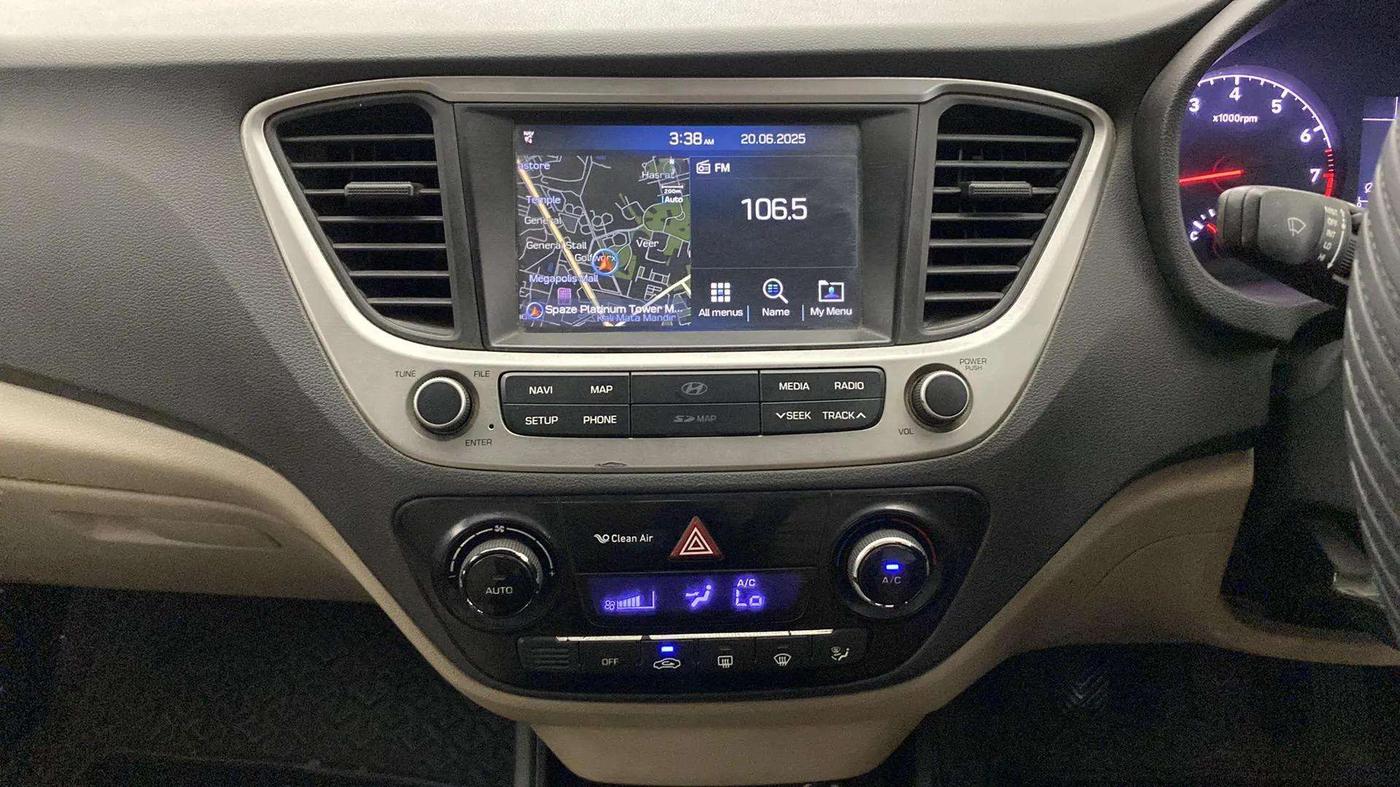 2018 Hyundai Verna 1.6 VTVT SX, CNG, Manual, 83,589 km, Air Conditioner
