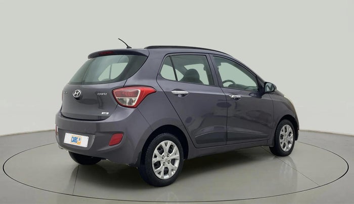 2014 Hyundai Grand i10 SPORTZ 1.2 KAPPA VTVT, Petrol, Manual, 82,580 km, Right Back Diagonal