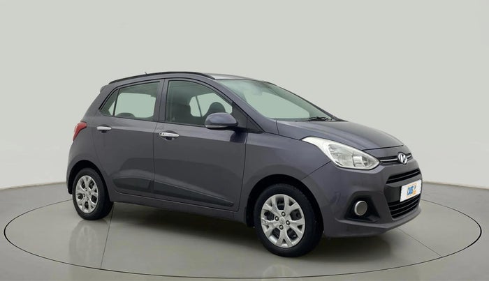 2014 Hyundai Grand i10 SPORTZ 1.2 KAPPA VTVT, Petrol, Manual, 82,580 km, Right Front Diagonal