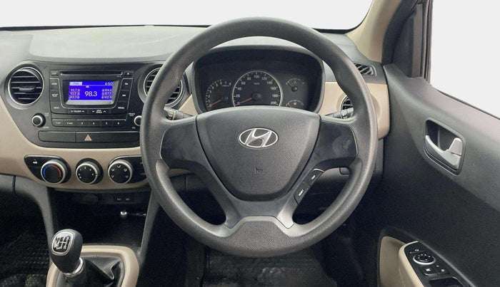 2014 Hyundai Grand i10 SPORTZ 1.2 KAPPA VTVT, Petrol, Manual, 82,580 km, Steering Wheel Close Up