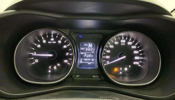 2018 Tata NEXON XZA PLUS PETROL, Petrol, Automatic, 54,687 km, Odometer Image