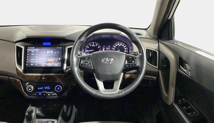 2016 Hyundai Creta SX PLUS AT 1.6 PETROL, Petrol, Automatic, 46,652 km, Steering Wheel Close Up