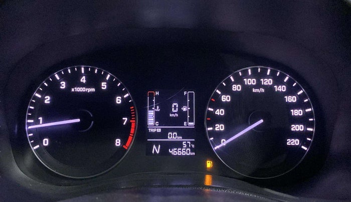 2016 Hyundai Creta SX PLUS AT 1.6 PETROL, Petrol, Automatic, 46,652 km, Odometer Image