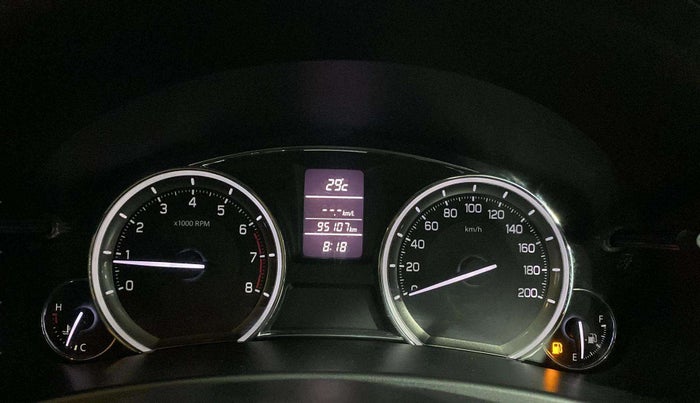2015 Maruti Ciaz VXI+, Petrol, Manual, 95,045 km, Odometer Image