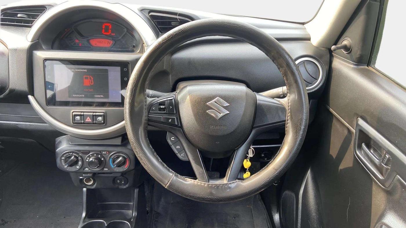 2021 Maruti S PRESSO VXI PLUS AMT, Petrol, Automatic, 43,577 km, Steering Wheel Close Up