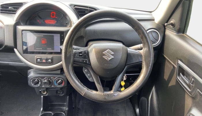 2021 Maruti S PRESSO VXI PLUS AMT, Petrol, Automatic, 43,577 km, Steering Wheel Close Up
