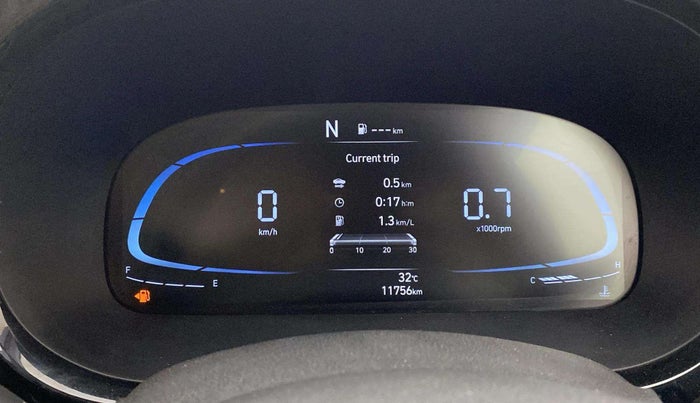 2023 Hyundai EXTER SX(O) CONNECT 1.2 AMT, Petrol, Automatic, 11,708 km, Odometer Image
