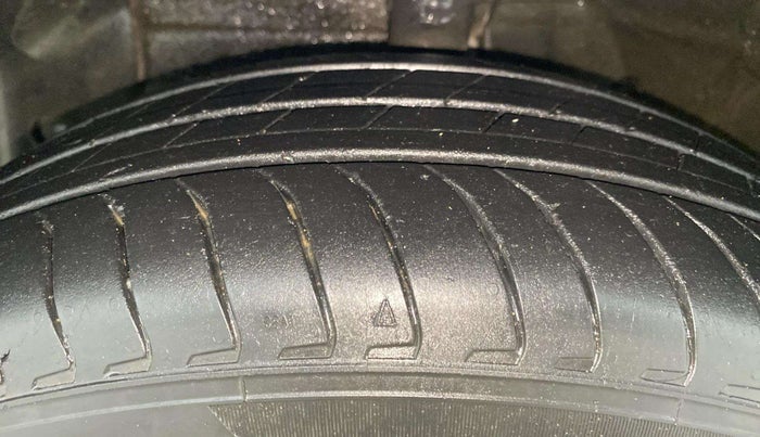 2023 Hyundai EXTER SX(O) CONNECT 1.2 AMT, Petrol, Automatic, 11,708 km, Left Front Tyre Tread