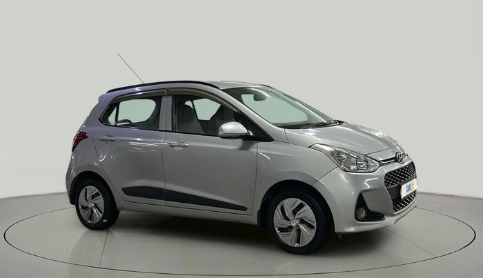 2017 Hyundai Grand i10 SPORTZ (O) 1.2 KAPPA VTVT, Petrol, Manual, 45,872 km, Right Front Diagonal