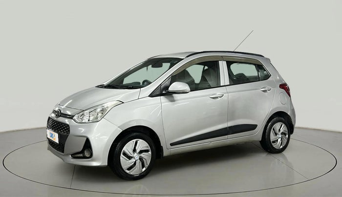 2017 Hyundai Grand i10 SPORTZ (O) 1.2 KAPPA VTVT, Petrol, Manual, 45,872 km, Left Front Diagonal