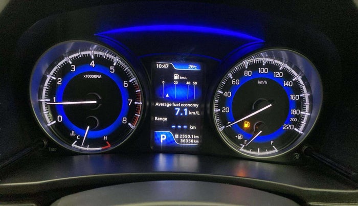 2018 Maruti Baleno ZETA CVT PETROL 1.2, Petrol, Automatic, 36,307 km, Odometer Image