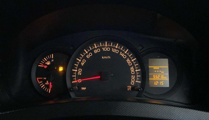 2017 Maruti Swift LXI (O), Petrol, Manual, 55,158 km, Odometer Image
