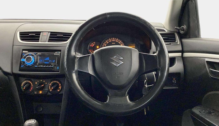 2017 Maruti Swift LXI (O), Petrol, Manual, 55,158 km, Steering Wheel Close Up