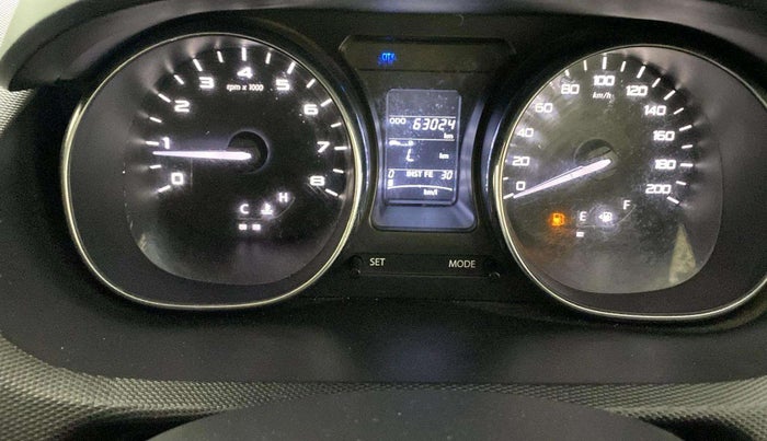 2018 Tata TIGOR XZ (O) PETROL, Petrol, Manual, 63,020 km, Odometer Image