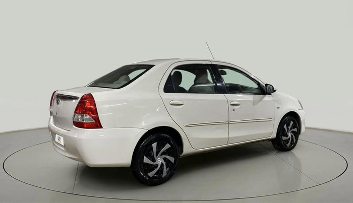 2014 Toyota Etios G, Petrol, Manual, 74,964 km, Right Back Diagonal