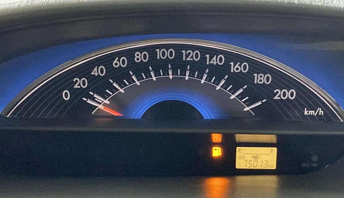 2014 Toyota Etios G, Petrol, Manual, 74,964 km, Odometer Image