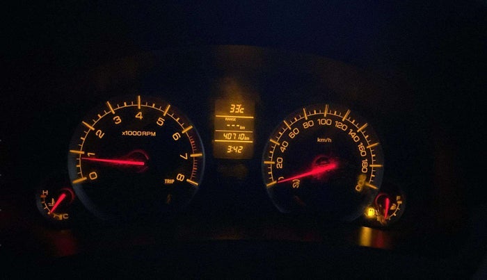 2017 Maruti Swift Dzire ZXI, Petrol, Manual, 40,705 km, Odometer Image