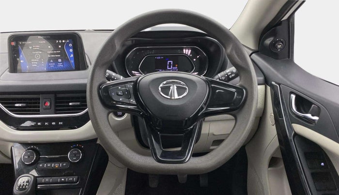 2022 Tata NEXON XZ PLUS PETROL, Petrol, Manual, 40,253 km, Steering Wheel Close Up