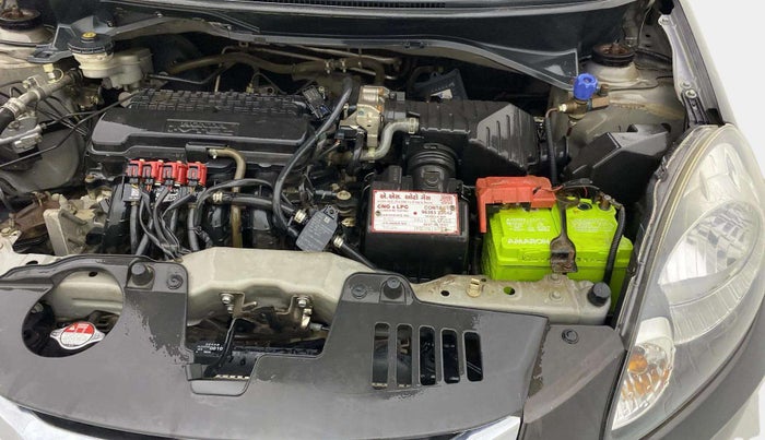 2015 Honda Amaze 1.2L I-VTEC S, CNG, Manual, 1,12,458 km, Engine View - Left