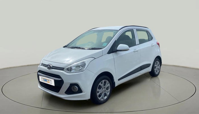 2016 Hyundai Grand i10 SPORTZ 1.2 KAPPA VTVT, Petrol, Manual, 42,400 km, Left Front Diagonal