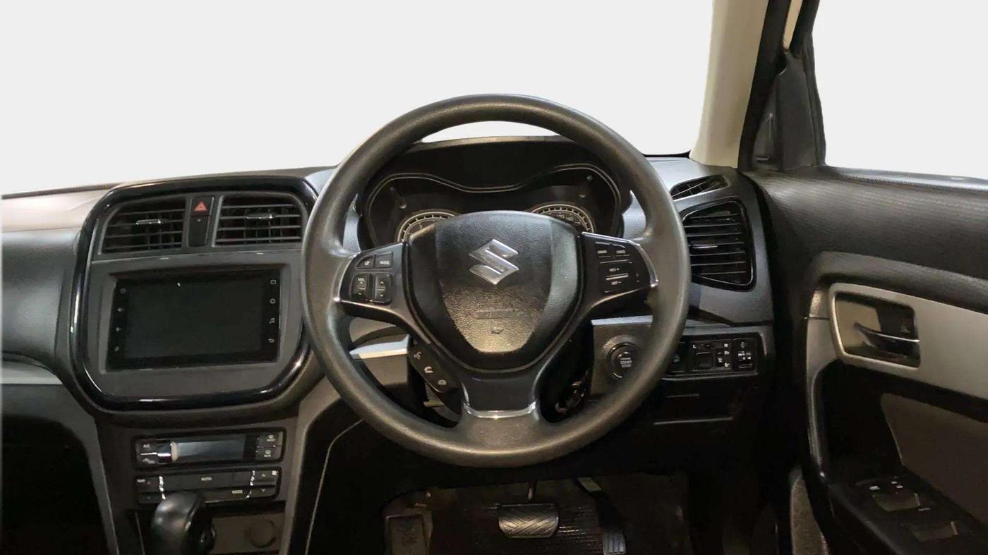 2020 Maruti Vitara Brezza ZXI AT SHVS, Petrol, Automatic, 52,161 km, Steering Wheel Close Up