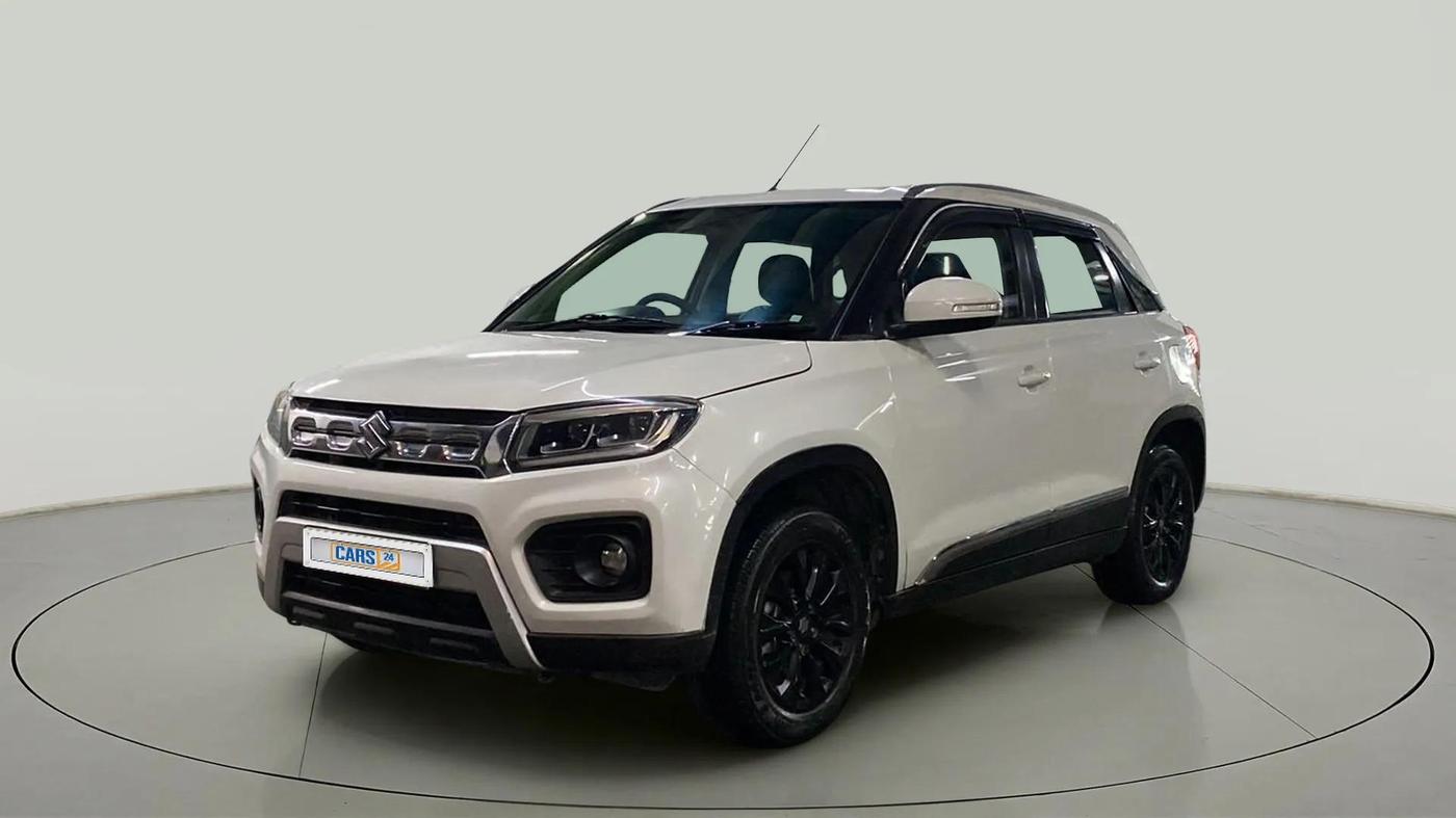 2020 Maruti Vitara Brezza ZXI AT SHVS, Petrol, Automatic, 52,161 km, Left Front Diagonal