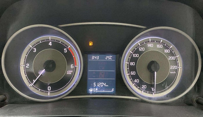 2019 Maruti Dzire ZDI, Diesel, Manual, 51,237 km, Odometer Image
