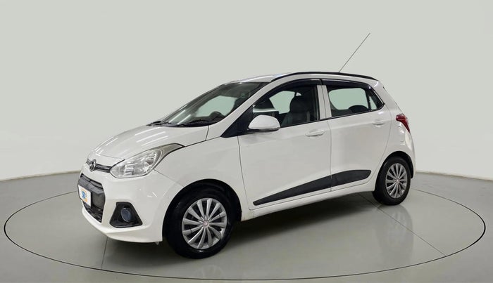 2016 Hyundai Grand i10 SPORTZ 1.2 KAPPA VTVT, CNG, Manual, 74,783 km, Left Front Diagonal