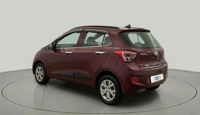 2015 Hyundai Grand i10 SPORTZ 1.2 KAPPA VTVT, Petrol, Manual, 58,737 km, Left Back Diagonal