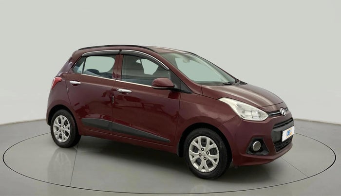 2015 Hyundai Grand i10 SPORTZ 1.2 KAPPA VTVT, Petrol, Manual, 58,737 km, Right Front Diagonal